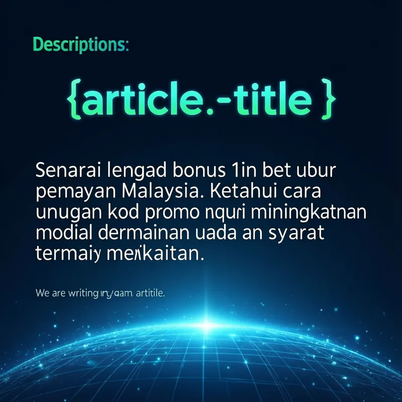 Bonus 1win Bet